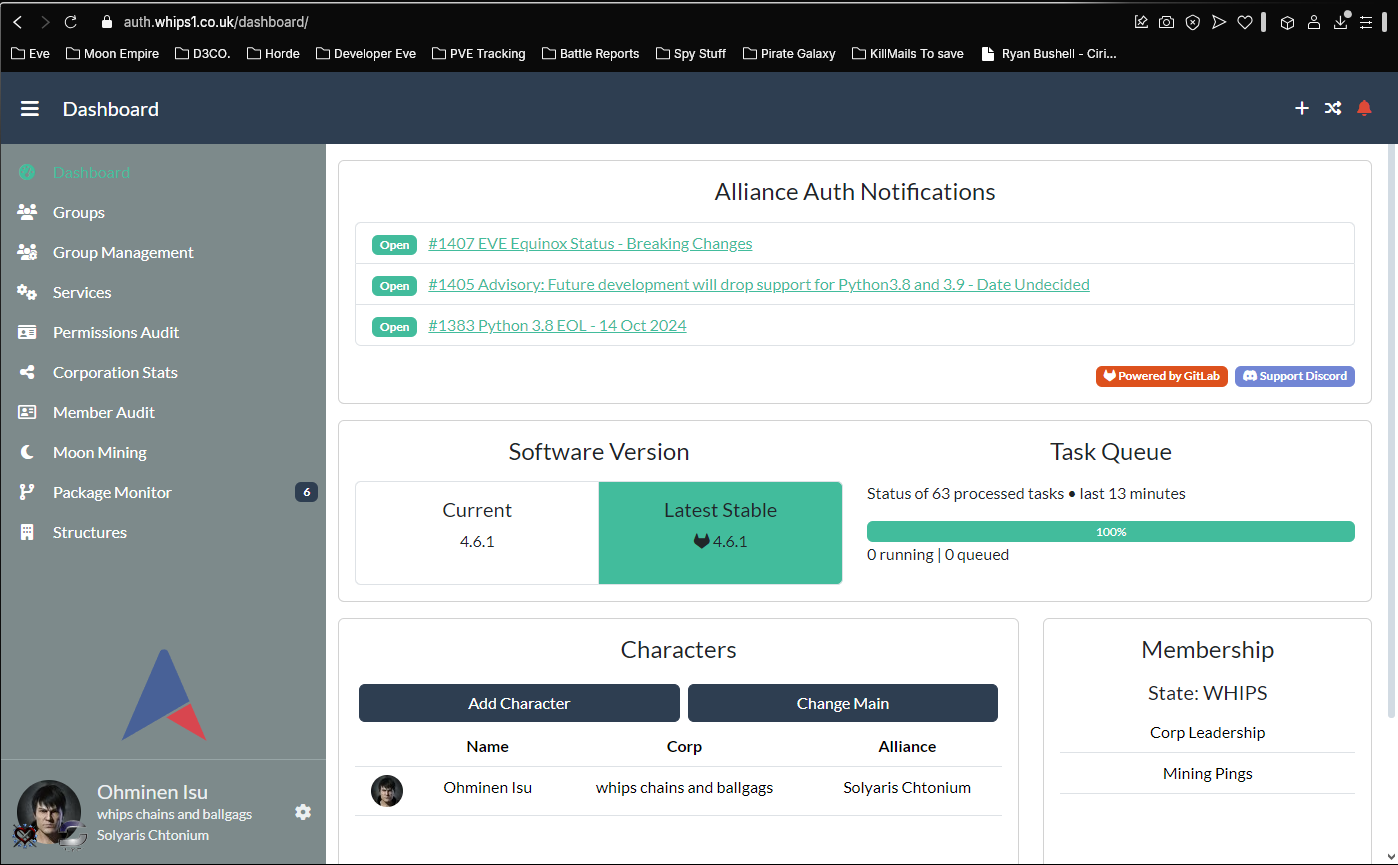 Auth Dashboard